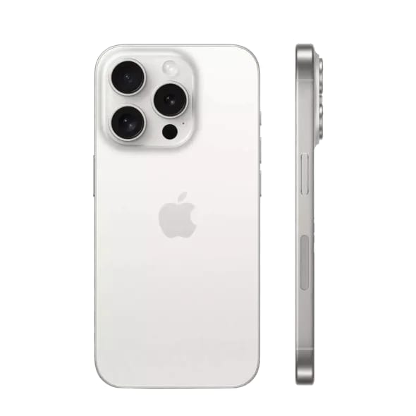 Смартфон Apple iPhone 15 Pro 1TB eSIM White Titanium (MTU43)