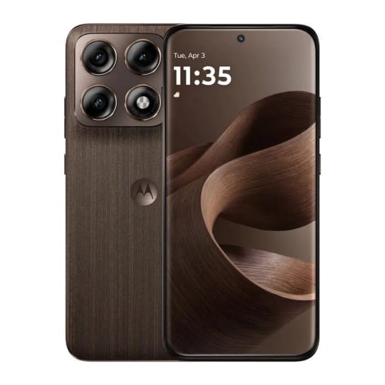 Смартфон Motorola Edge 70 Pro 8/256GB Chicory Coffee (Wood) (PBC20086RS)