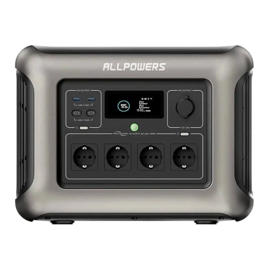 Зарядна станція Allpowers R1500 1152Wh 1800W