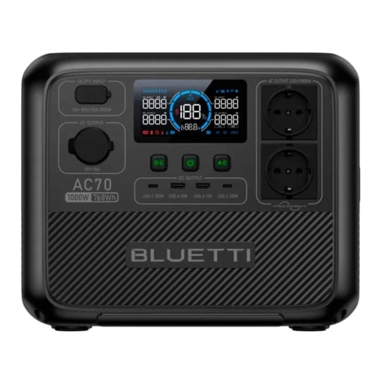 Зарядна станція Bluetti AC70 1000W (768 Вт/ч)