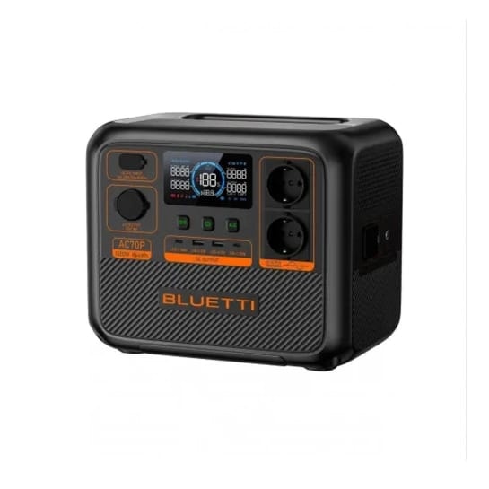 Зарядна станція Bluetti AC70P 1000W (864 Вт/год)