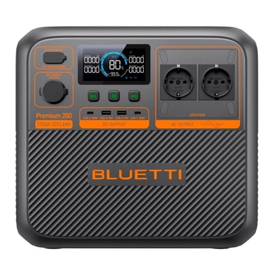 Зарядна станція Bluetti Premium 200 V2 2700W (2073 Вт/ч)