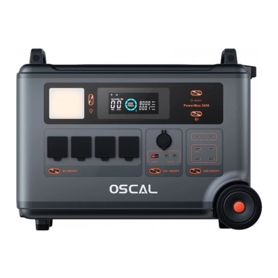 Зарядна станція Oscal PowerMax 3600 SE LiFePO4 (3600 Вт, 3600 Вт/ч)