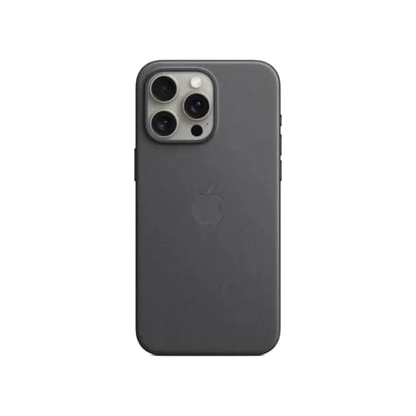 Чохол для iPhone 15 Pro Max FineWoven Case with MagSafe - Black (MT4V3)