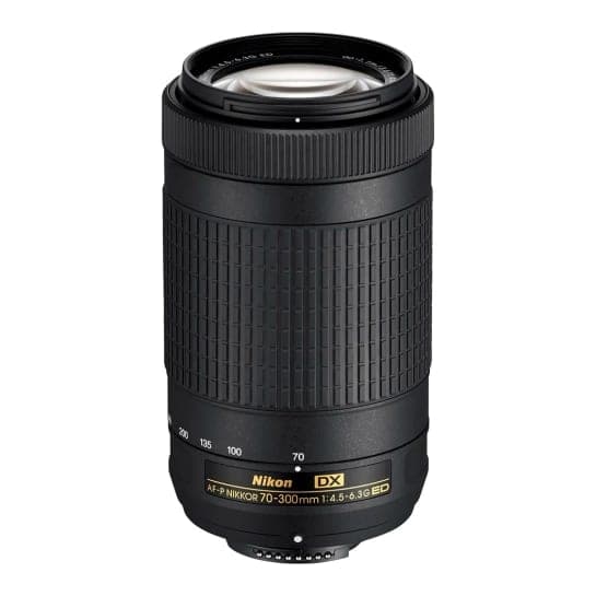 Об'єктив для фотоапарата Nikon AF-P DX NIKKOR 70-300mm f/4.5-6.3E ED VR (JAA833DA)