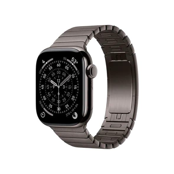 Смарт-годинник Apple Watch Series 11 GPS + Cellular 42mm Slate Tit. Case w. Slate Link Bracelet (MF9K4+MXMD3)