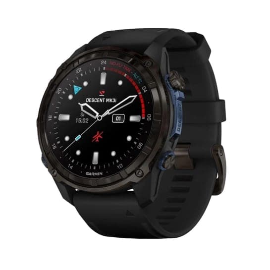 Смарт-годинник Garmin Descent MK3i 51mm Carbon Gray DLC Titanium with Black Silicone Band (010-02752-10/11)