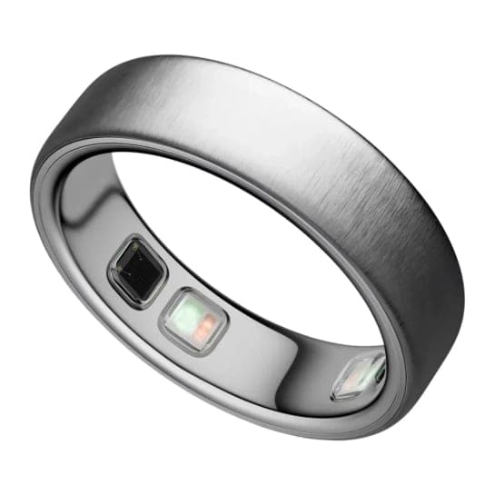 Смарт-кільце Oura Ring 5 Brushed Silver Size 8 (JZ90-61619-08)